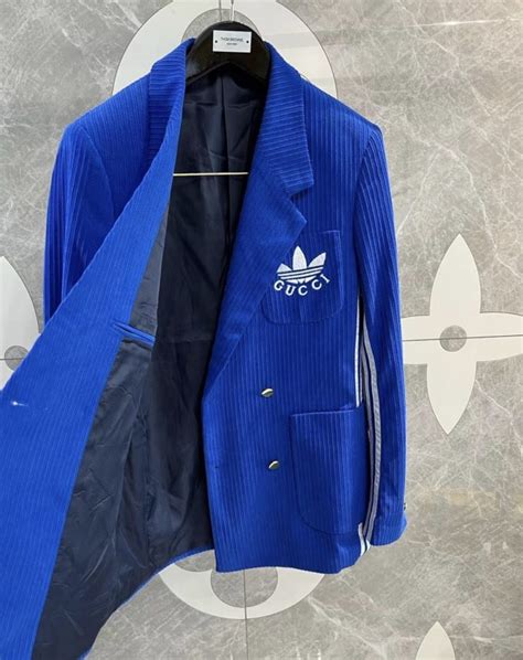 gucci adidas suit womens|farfetch Gucci tailoring.